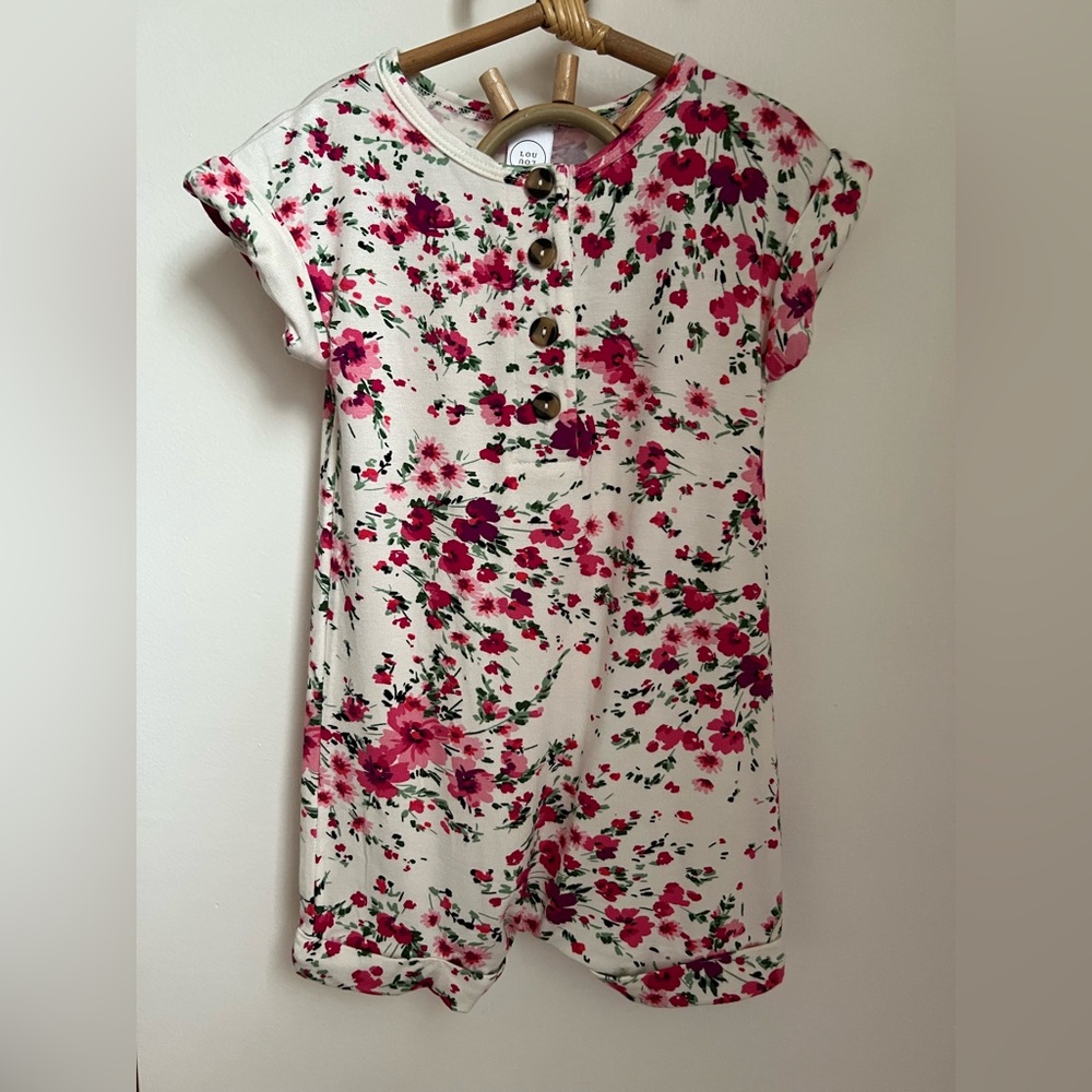 NWT 12-24 Months Lou Lou & Co Romper